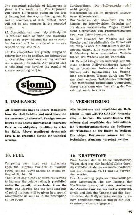 Rajd Polski - 1971r.